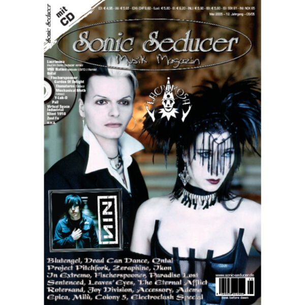 Sonic Seducer 05/2005 mit Lacrimosa-Titelstory mit + 15 Track CD + exklusivem Sticker von NIN, im Mag: Blutengel, Dead Can Dance, Project Pitchfork u.v.m. @ Sonic Seducer