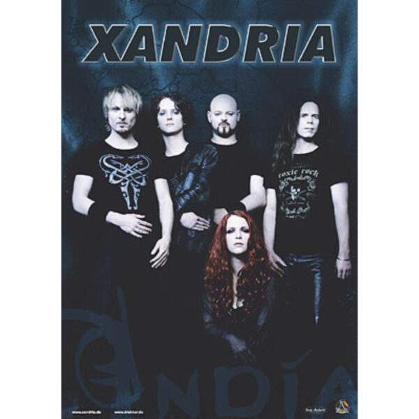 Poster Xandria im A1-Format @ Sonic Seducer