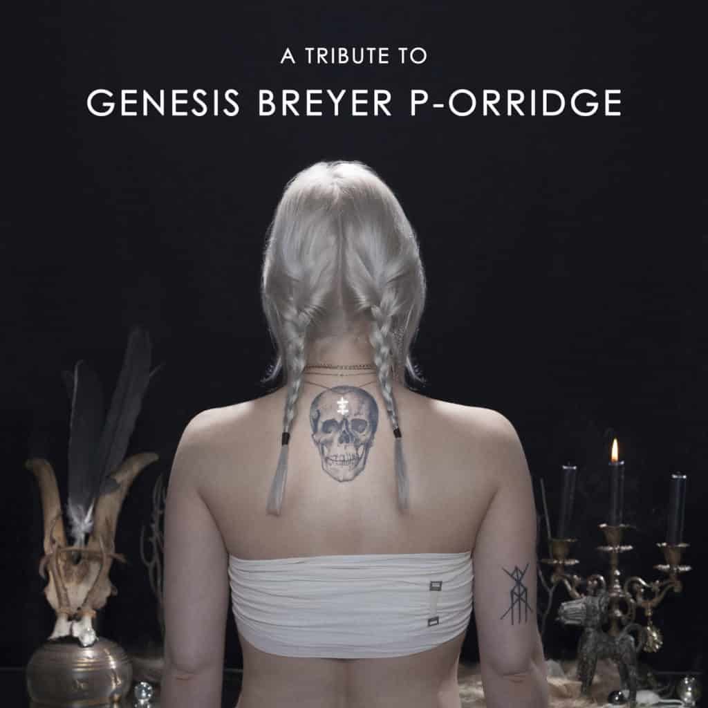 Various Artists A Tribute To Genesis Breyer P Orridge CD A Tribute To Genesis Breyer P Orridge II DL CD Cover