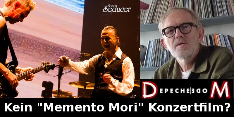 Depeche Mode: Kein "Memento Mori"-Konzertfilm? @ Sonic Seducer