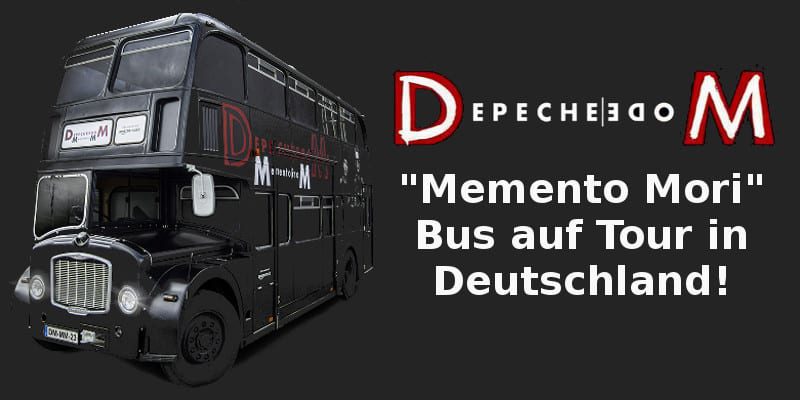 Depeche Mode Pop Up Bus